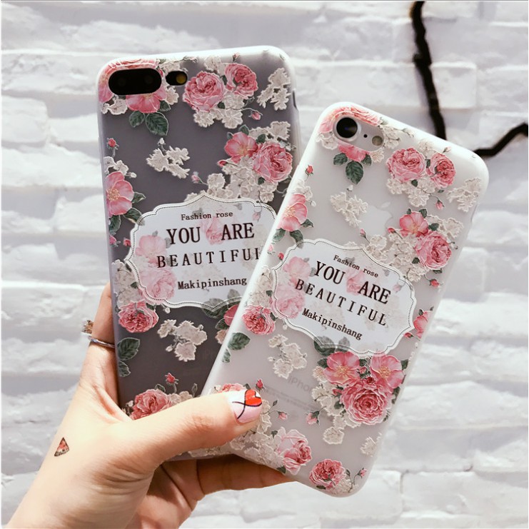 ỐP LƯNG YOU ARE BEAUTIFUL DÀNH CHO IPHONE loại ôm viền chất liệu cao cấp a37a