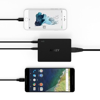 CỦ SẠC NHANH AUKEY 6 CỔNG PA-T11