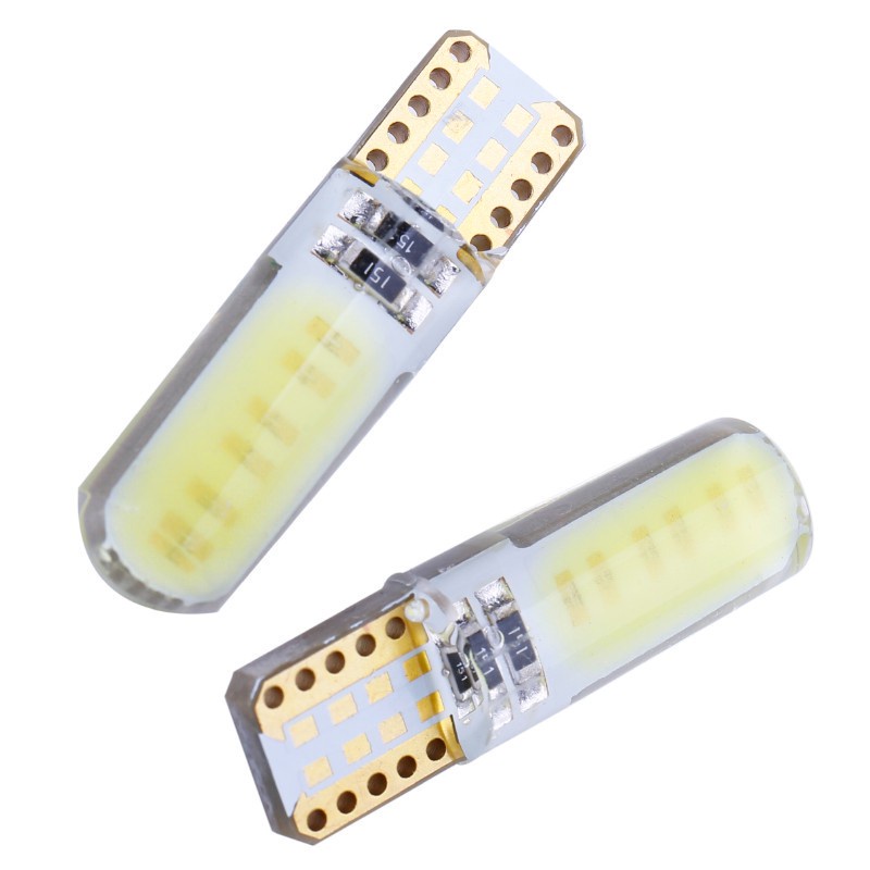 Đèn Đọc Sách T10 W5W COB 194 168 6000K 12V Cho Xe Hơi