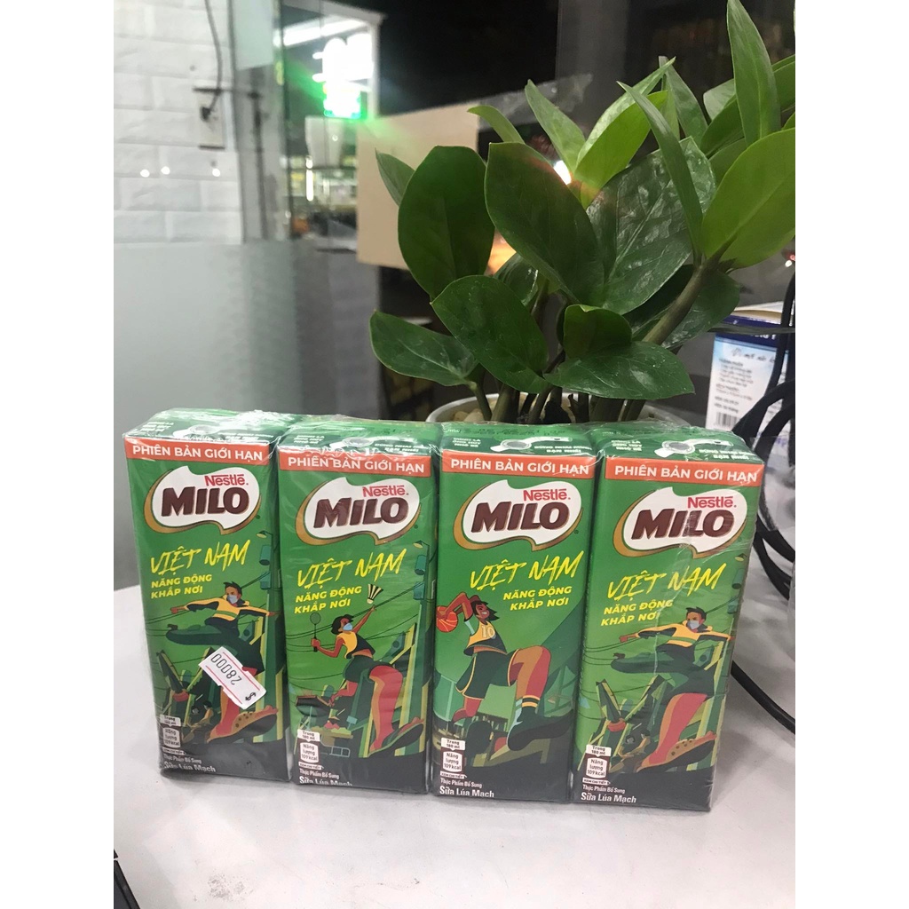 Thùng 48 hộp thức uống lúa mạch Milo Active Go 180ml