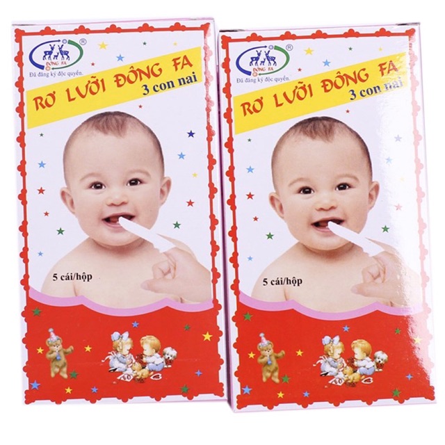 Rơ lưỡi Đông Pha ( set 10 hộp/5 cái)