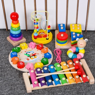 Combo 6 món đồ chơi gỗ cho bé