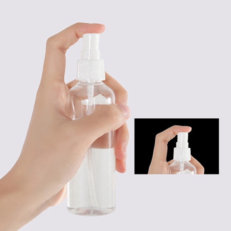 Sale 69% Bình xịt rỗng bằng nhựa trong suốt 30ml/50ml/100ml, Giá gốc 21000đ- 15F118