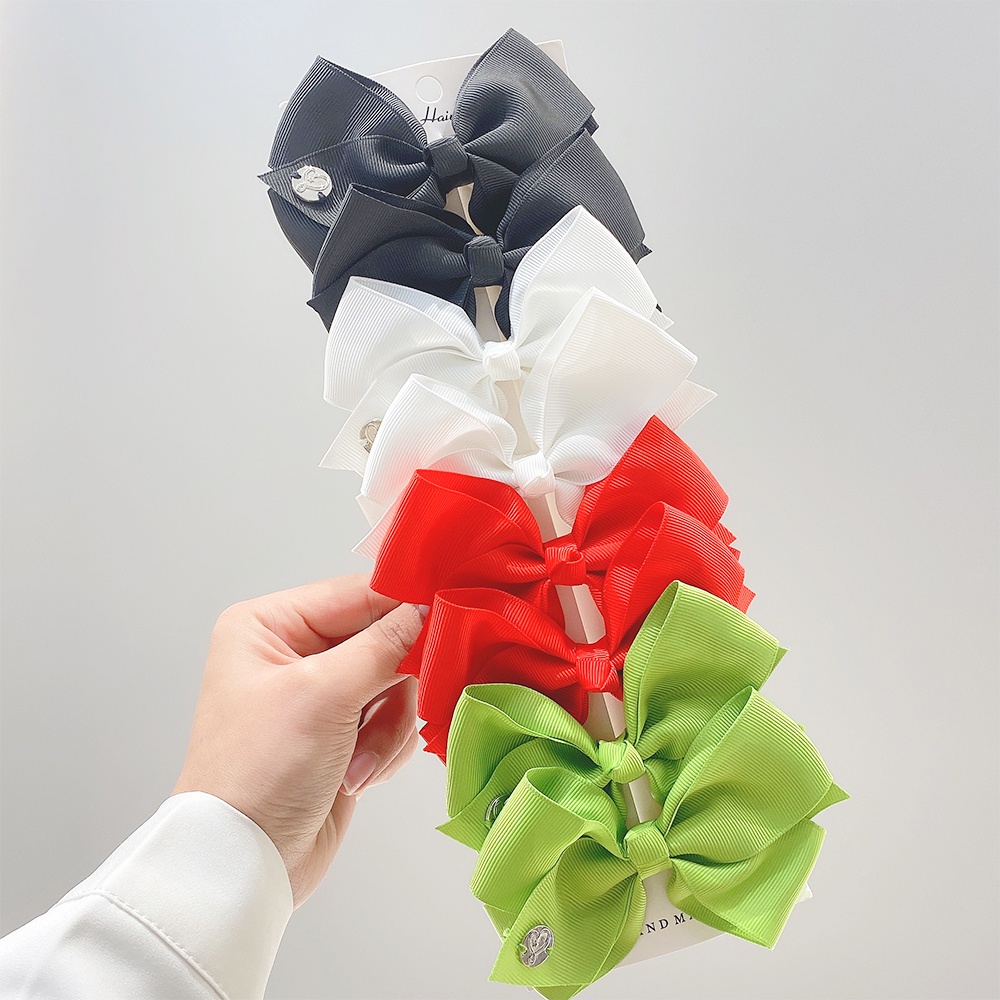 Set 8 kẹp tóc KIDSBOWS hình nơ dễ thương cho bé gái