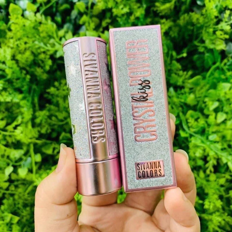 [ HÀNG NỘI ĐỊA THÁI] SON SIVANNA CRYSTAL POWER KISS Lips mẫu mới