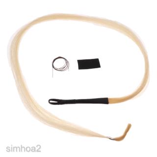 Lông Ngựa Tự Nhiên Erhu Dành Cho Luyện Tập Violin Viola Simhoa2