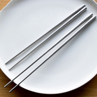 1 đôi đũa dài 27cm bằng thép không gỉ