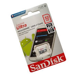Thẻ nhớ sandisk 32g -64g class 10 80mb