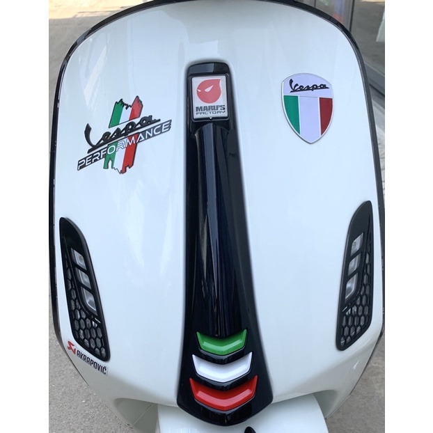 Logo nhôm Vespa Italy