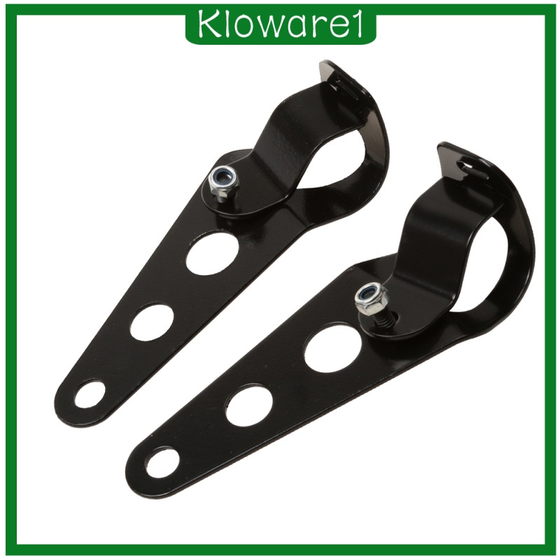 [KLOWARE1] Motorcycle Headlight Mount Bracket Fork Ear Bobber 27mm-32mm Black | BigBuy360 - bigbuy360.vn