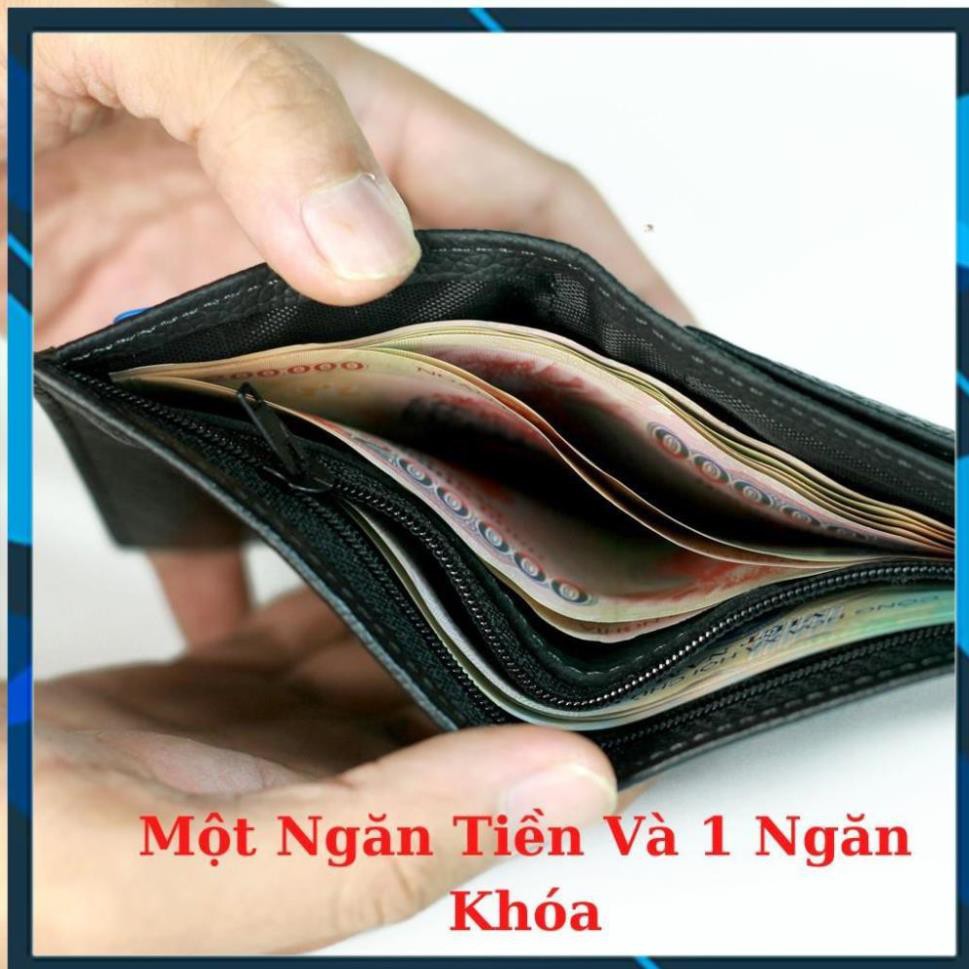 Bóp Nam Mini 💖𝑭𝑹𝑬𝑬𝑺𝑯𝑰𝑷💖 Ví Tiền - Hàng Cao Cấp - 2 Kiểu Dáng Đứng, Ngang - Da Thật, Full Box -  DIGA-VD40