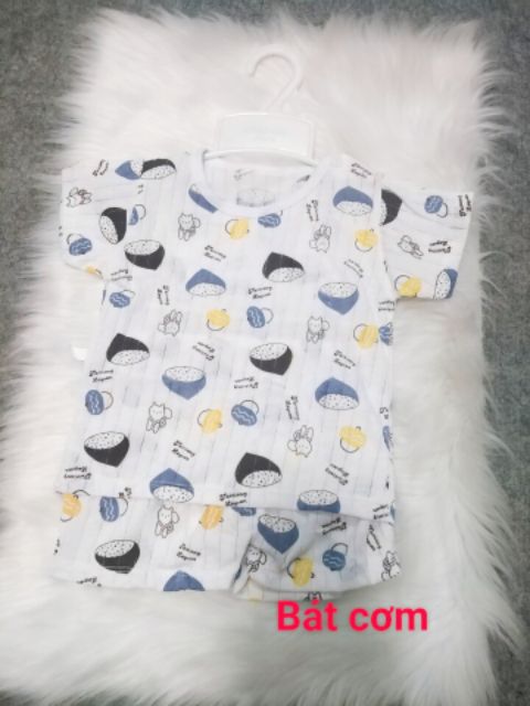 xã kho [ chọn mẫu] Bộ cotton giấy CỘC CÚC VAI size 4-15kg