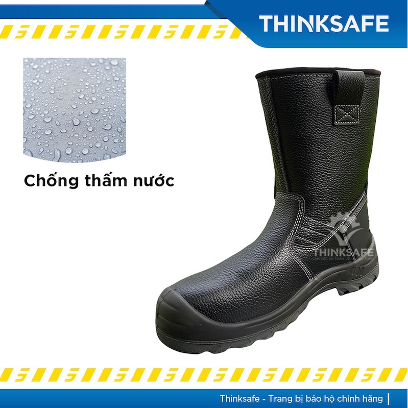 Ủng bảo hộ Safety Jogger Bestboot S3 da cao cấp, đế sắt mũi thép, chống nước chịu nhiệt, dùng trong kho lạnh, nhà xưởng