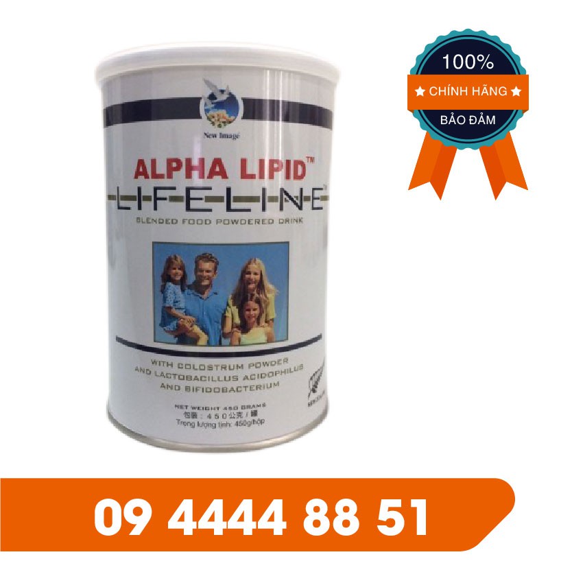 Sữa Non AlphaLipid Lifeline 450g từ New Zealand