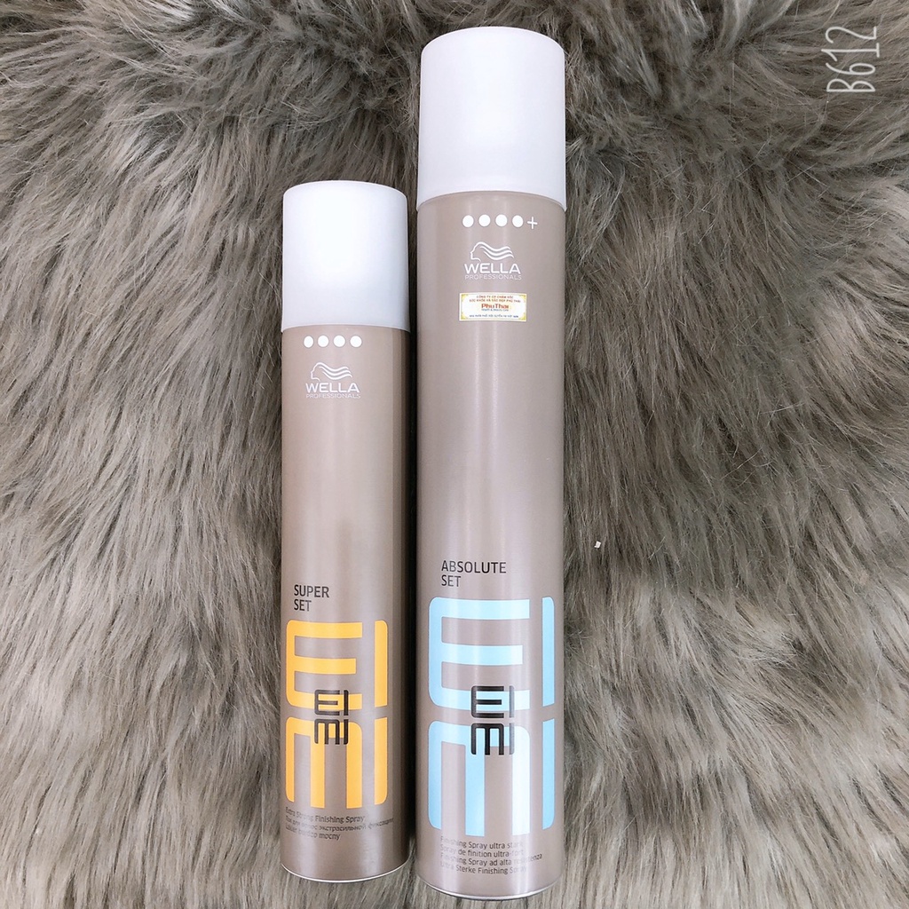 KEO XỊT TẠO KIỂU GIỮ NẾP TÓC CỨNG WELLA SUPER SET ( hàng chính hãng )