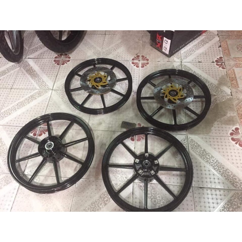 mâm x1r 8 cây cho ex 150 ( tặng kèm đĩa trước)