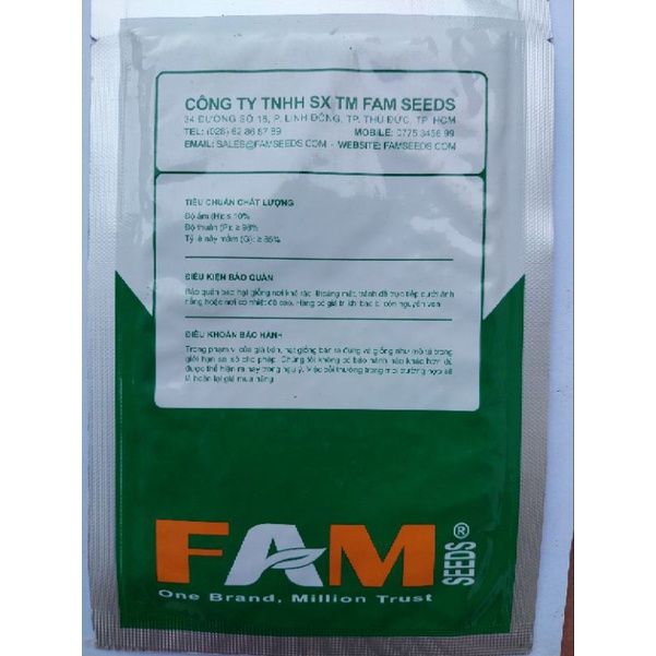 HẠT GIỐNG CẢI THÌA CAO SẢN