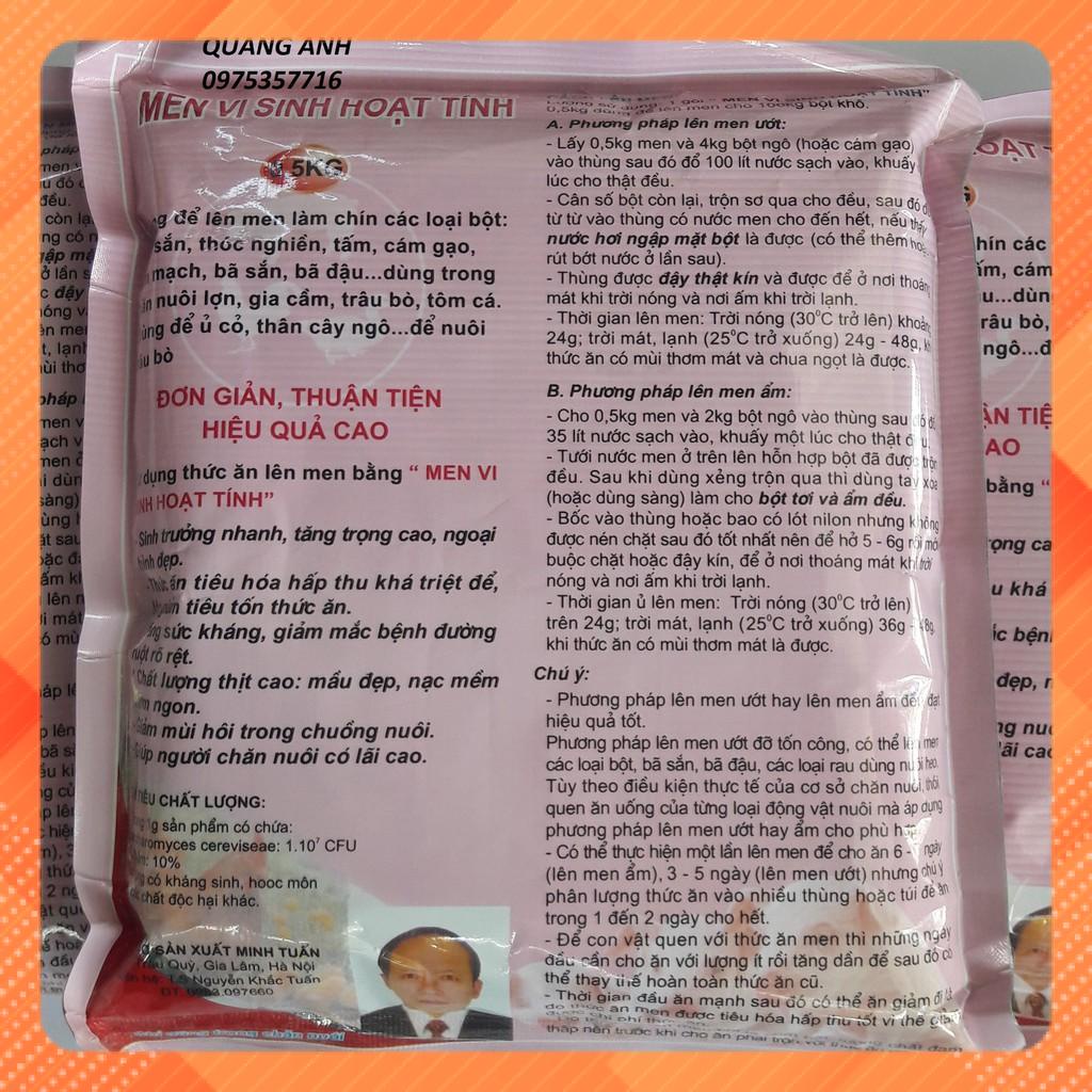 5kg Men Vi Sinh Hoạt Tính (dùng để lên men thức ăn chăn nuôi)