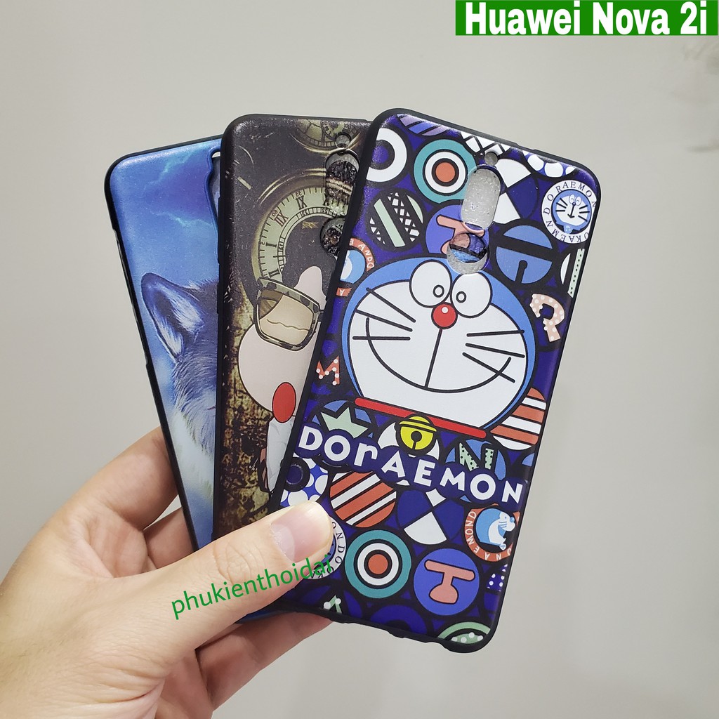 Huawei Nova 2i Ốp dẻo In 3D hình dễ thương cao cấp ( siêu đẹp )