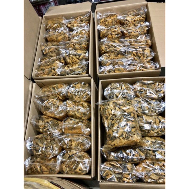 sỉ 10 hủ pet 250gr da cá trứng muối