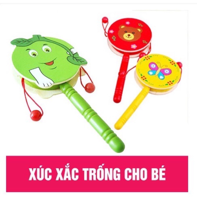 Trống lắc cầm tay cho Bé