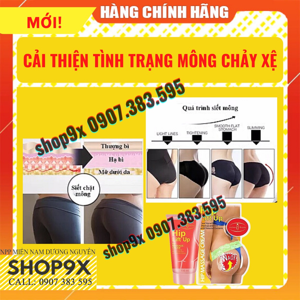 Kem Massage Nở Mông Ngực HIP LIFT UP / Bust Enlarge Dưỡng Da Săn Chắc Aichun