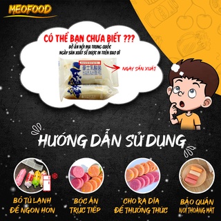 Xúc Xích Mini 4 Vị (heo, heo cay, gà, ngô) Đồ Ăn Vặt siêu ngon