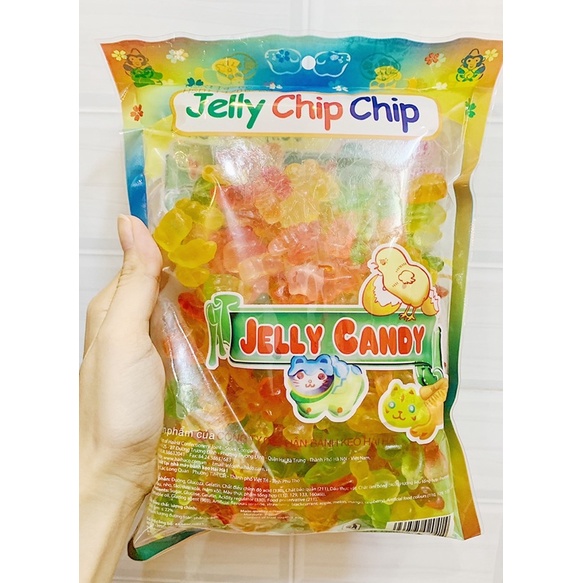 KẸO DẺO JELLY CHIP CHIP HẢI HÀ GÓI 450G