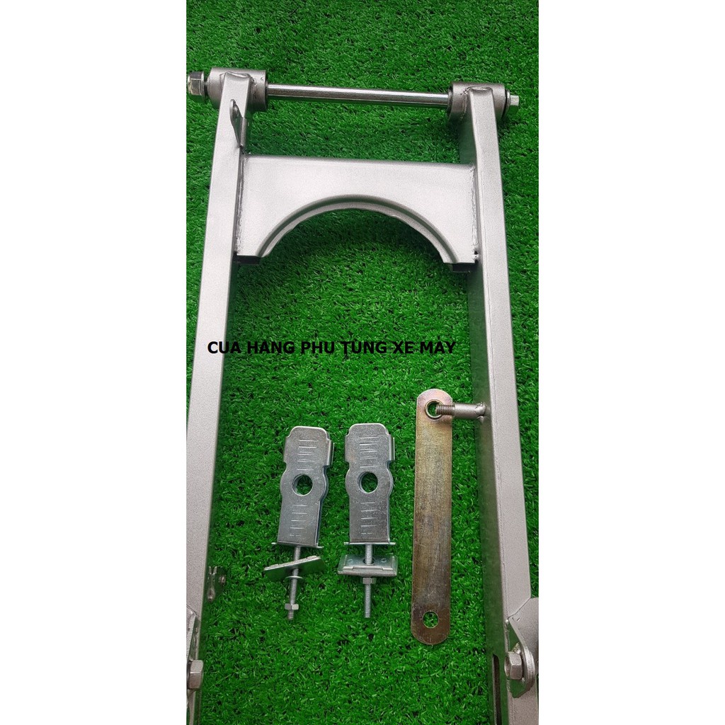 Gấp SIRIUS Kiểu Jupiter Màu Bạc Tặng Kèm Cốt Gấp + Pát Tăng Sên + Pát Giữ Má Đùm Như Hình - Gấp 52cm