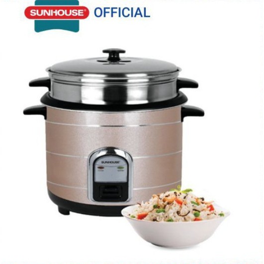 Nồi Cơm Điện Nắp Rời và có hấp xửng Sunhouse SHD8125 (1.8L) | BigBuy360 - bigbuy360.vn