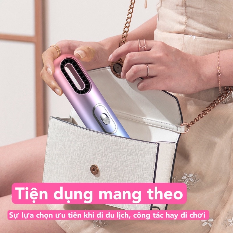 Máy sấy tóc tạo kiểu mini đa năng công suất lớn