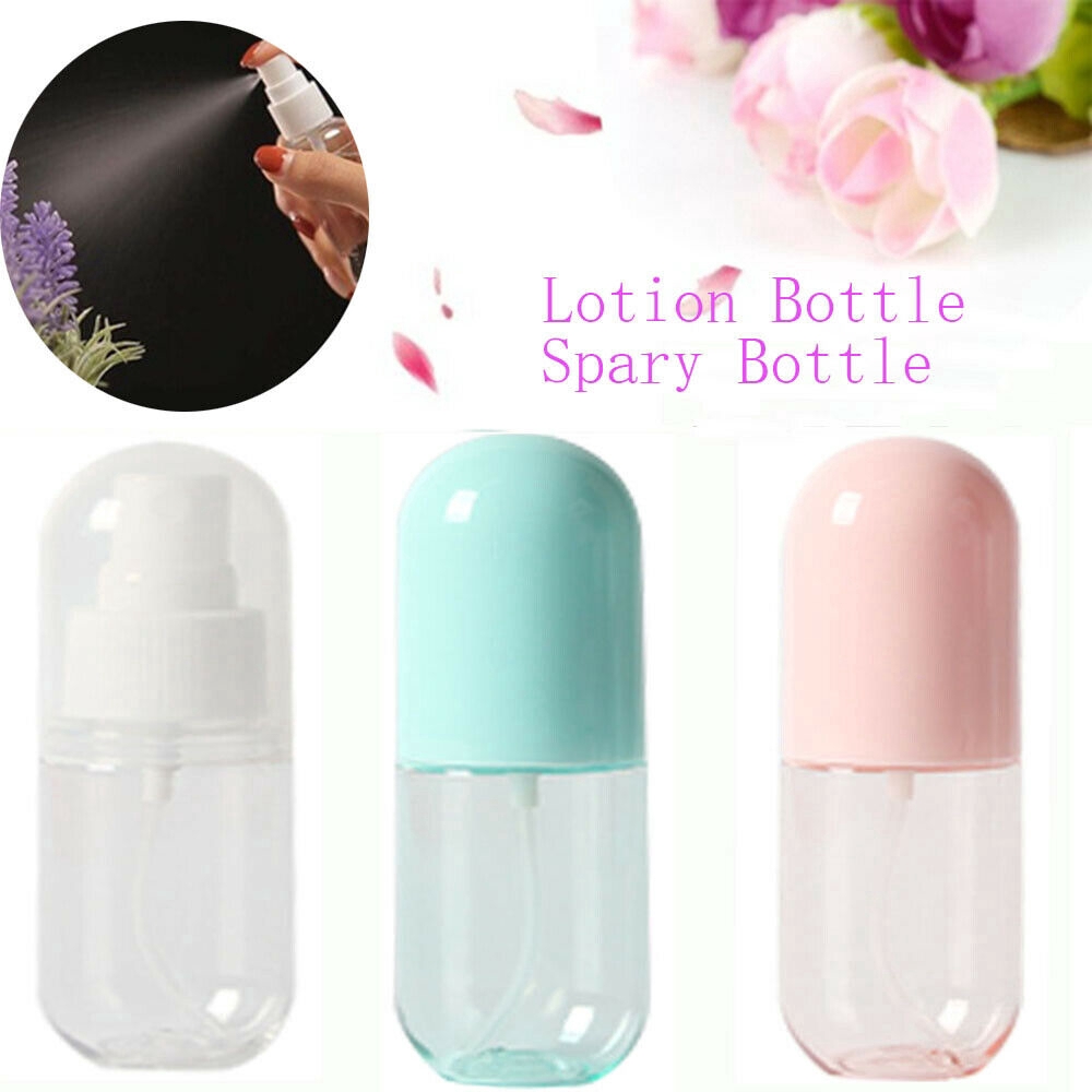 Chai xịt 40ml/60ml dùng đựng kem dưỡng/nước hoa có thể tái sử dụng nhỏ gọn để mang đi du lịch