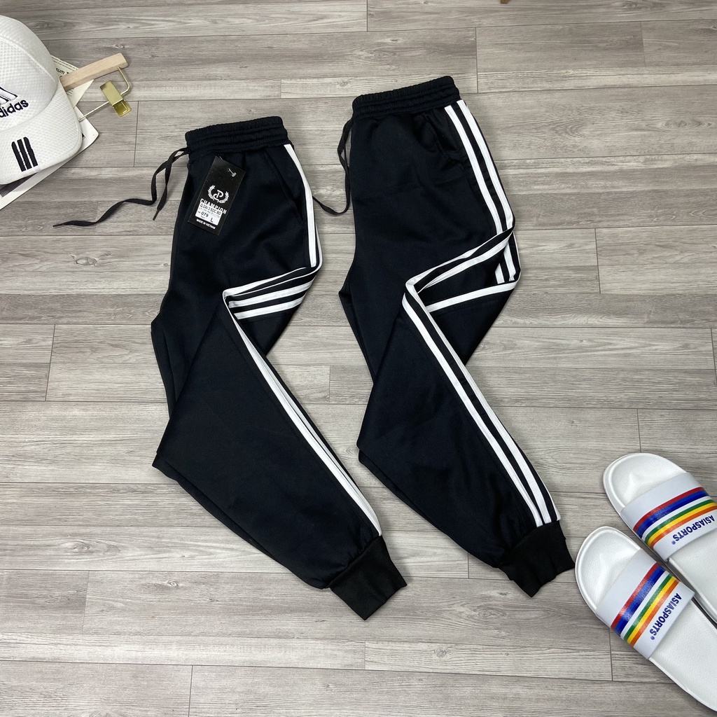 quần jogger 3 line bo ống cực hot hit anh