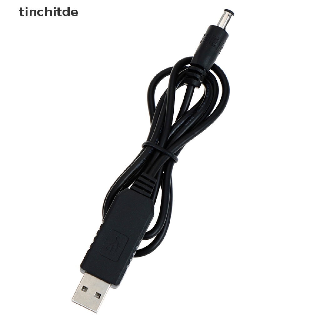 Cáp Chuyển Đổi Usb dc 5v Sang dc 12v 2.1x5.5mm male