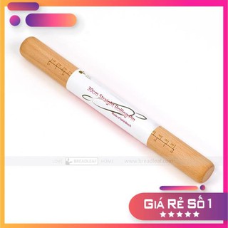 Cán Lăn Bột Gỗ 30cm Breadleaf