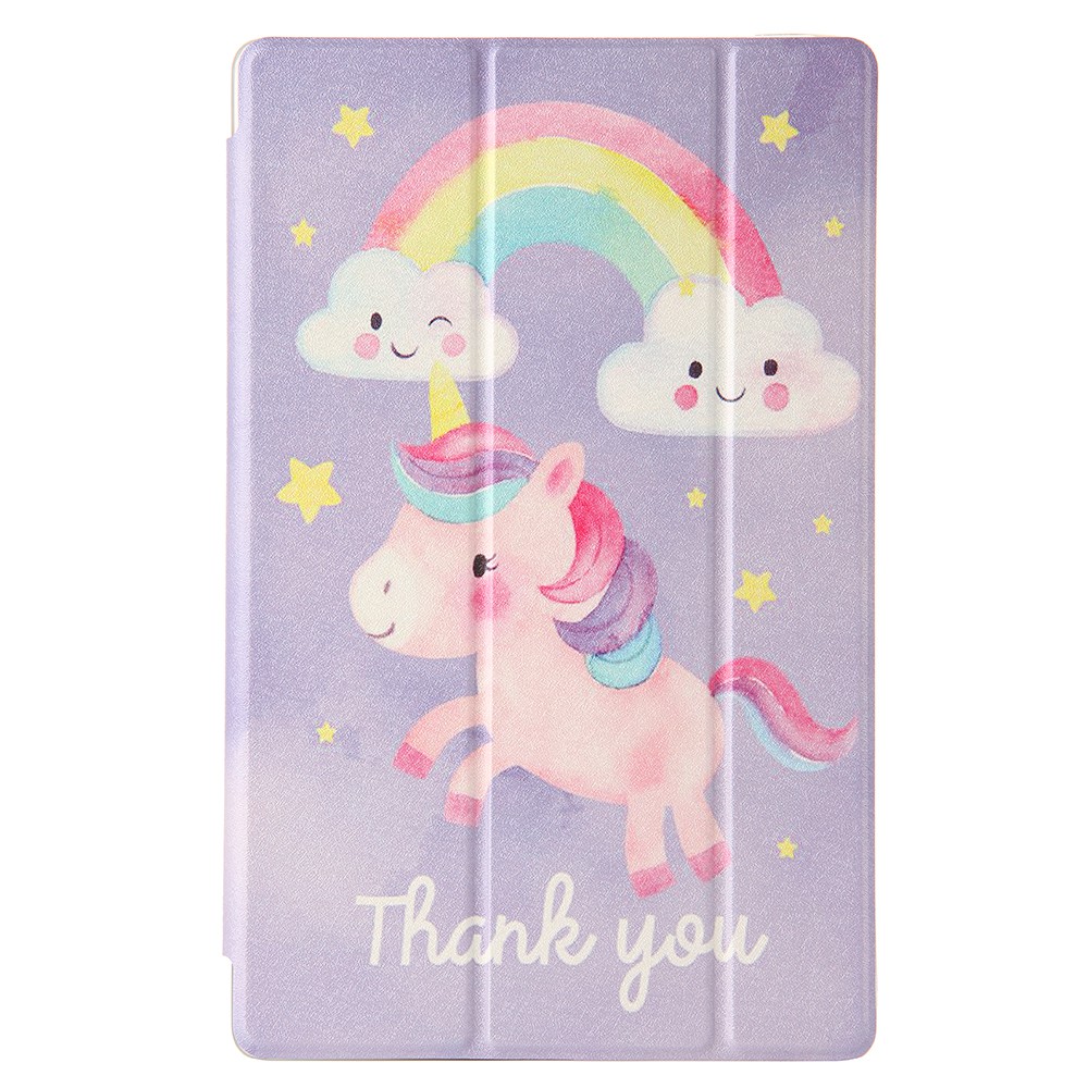 Bao da máy tính bảng nắp lật bằng da PU và TPU mỏng dành cho Lenovo Tab M10 FHD Plus  TB-X606F/TB-X606X