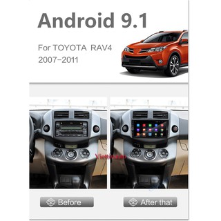 Mặt dưỡng Toyota RAV4 2007-2012 (10 inch)