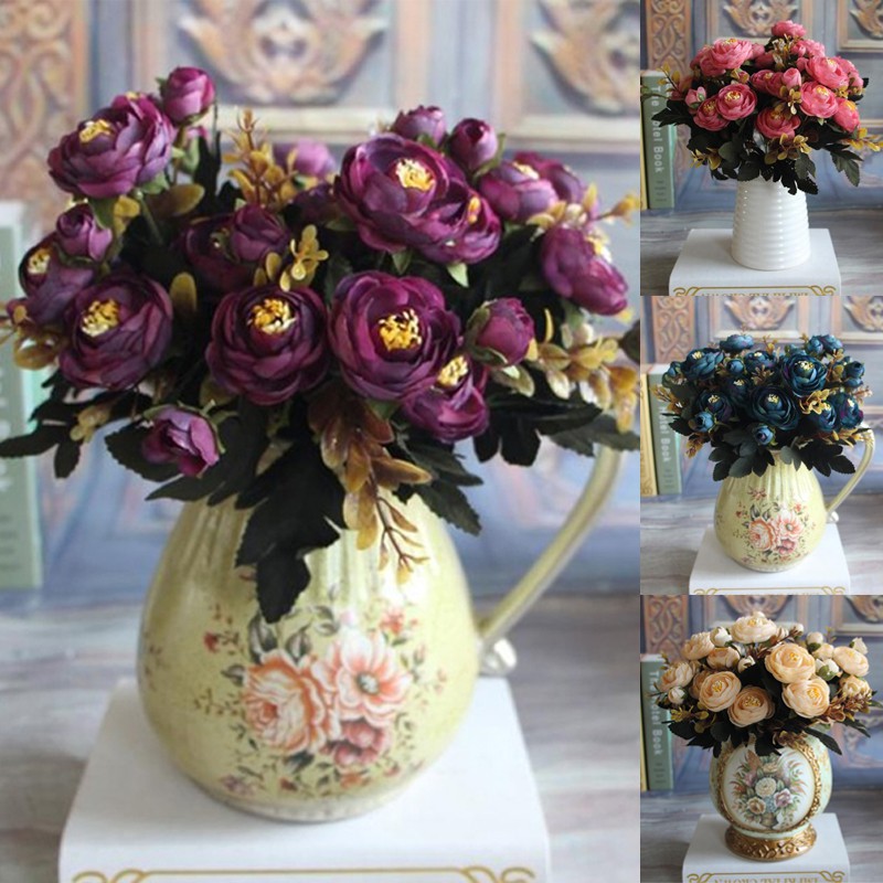 Hoa giả trang trí hoa cưới