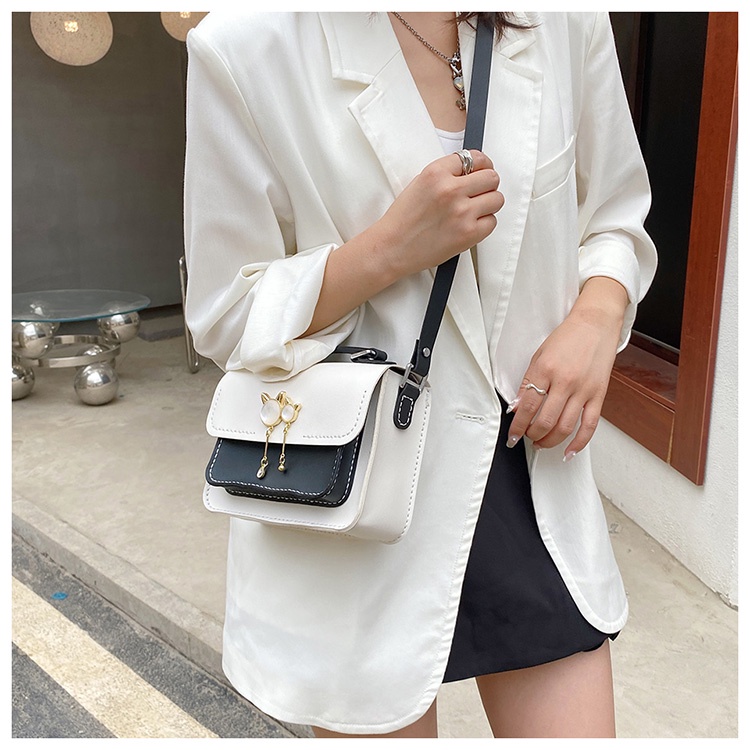 SET NGUYÊN LIỆU LÀM TÚI ĐEO CHÉO HANDMADE MÈO MÃ 493 ❤