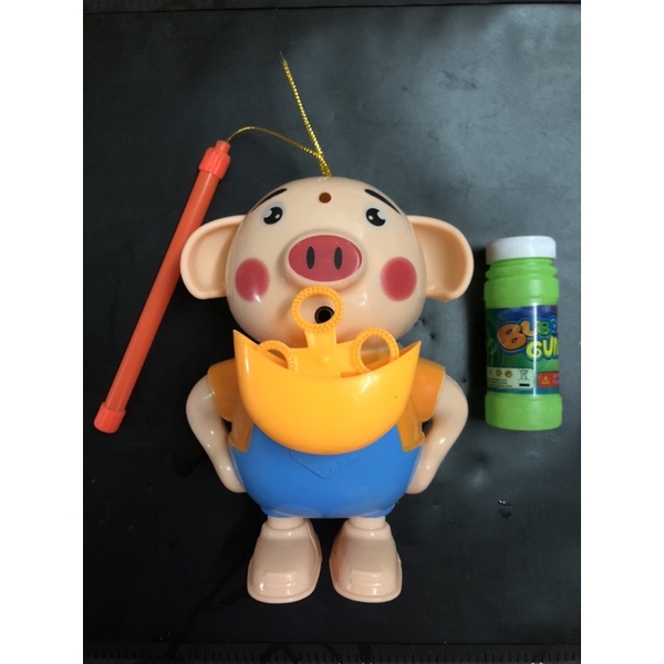 Lồng đèn trung thu thổi bong bóng có đèn và nhạc