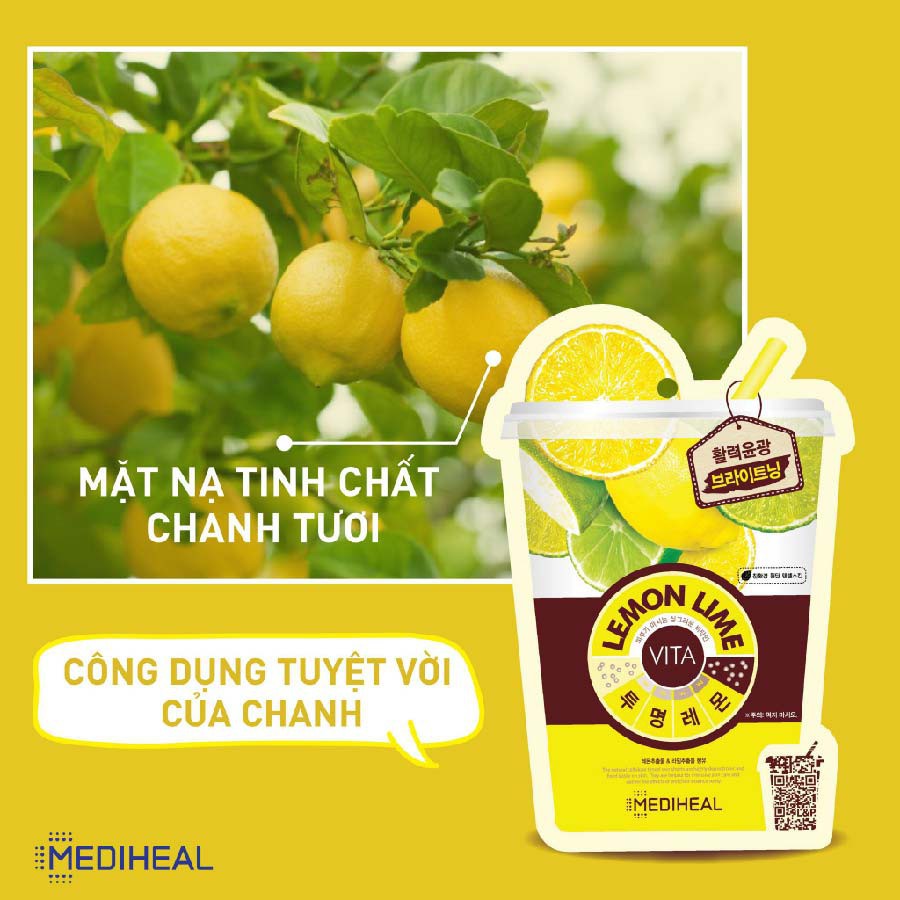 Mặt Nạ chiết xuất từ hoa quả Mediheal Vita Mask 20ml