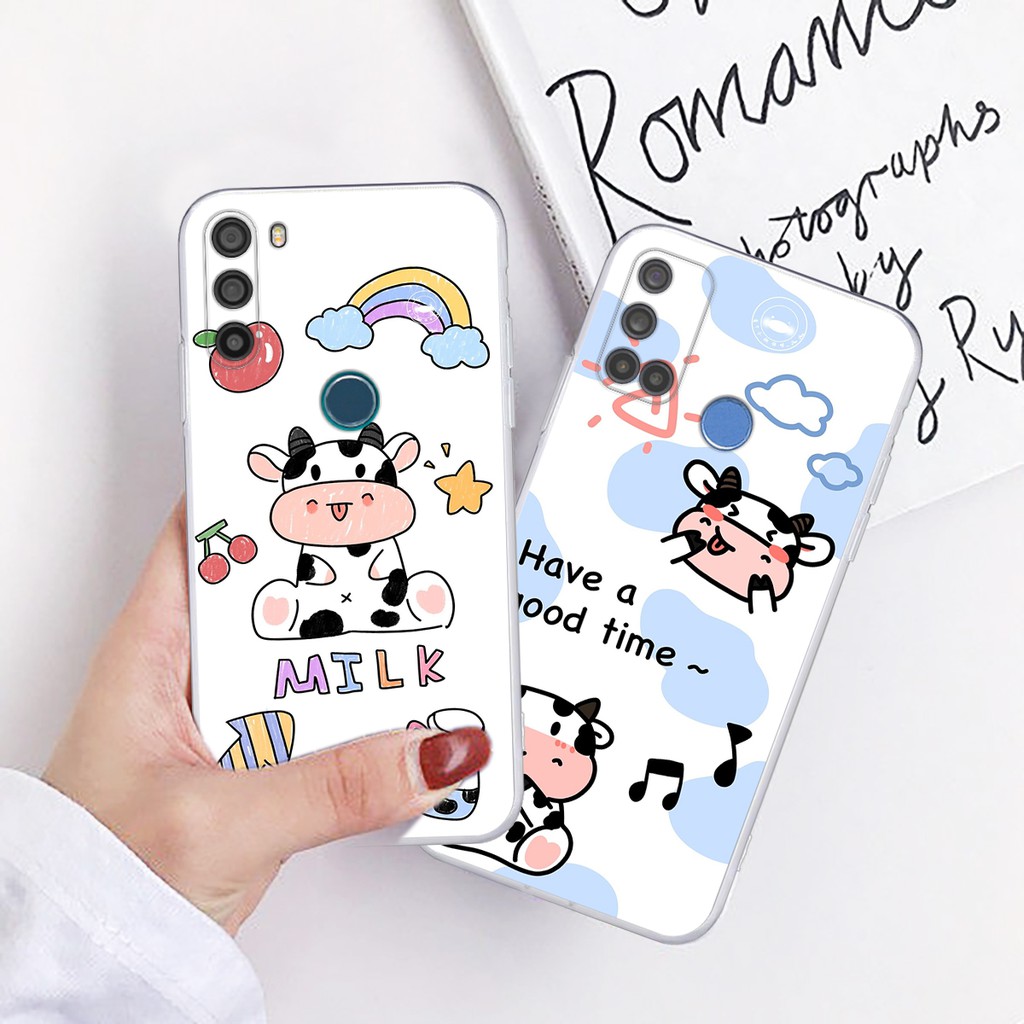 Ốp lưng VSMART ACTIVE 3 - JOY 4 in hình bò sữa cute - Doremoncase