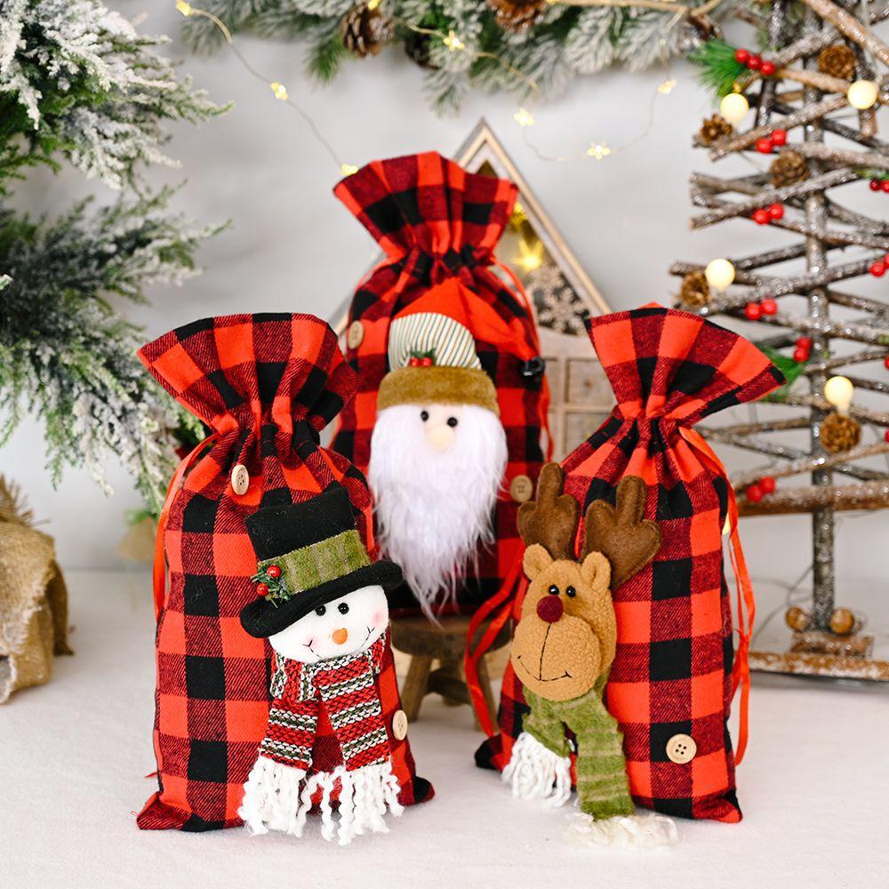 CONOPERY Túi Đựng Kẹo Giáng Sinh Dễ Thương