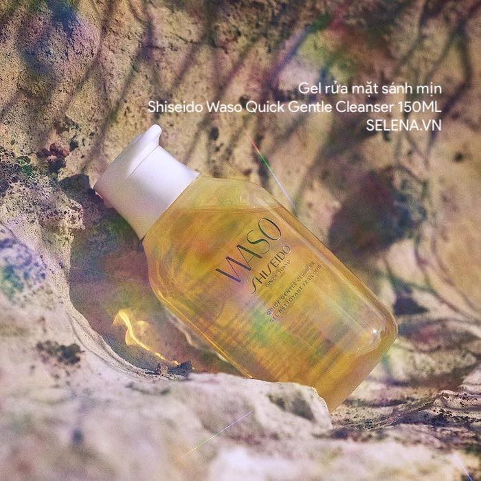 Gel rửa mặt sánh mịn Shiseido Waso Quick Gentle Cleanser 150ML 𝑯&𝑪