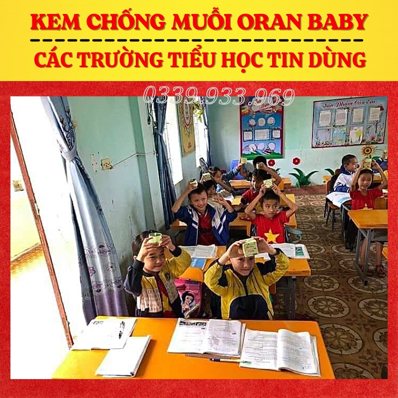 Kem Chống Muỗi Oran Baby I'm Nature - Kem Bôi Đuổi Muỗi, Làm Dịu Vết Muỗi Đốt Cho Bé 50gr