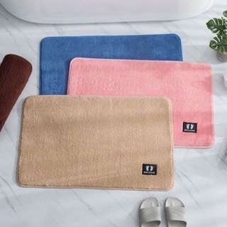 Thảm Lau Chân / Thảm Trải Sàn Chất Liệu Len, Nỉ Mịn, Sợi Cotton Siêu Thấm Hút, Chống Trơn Trượt