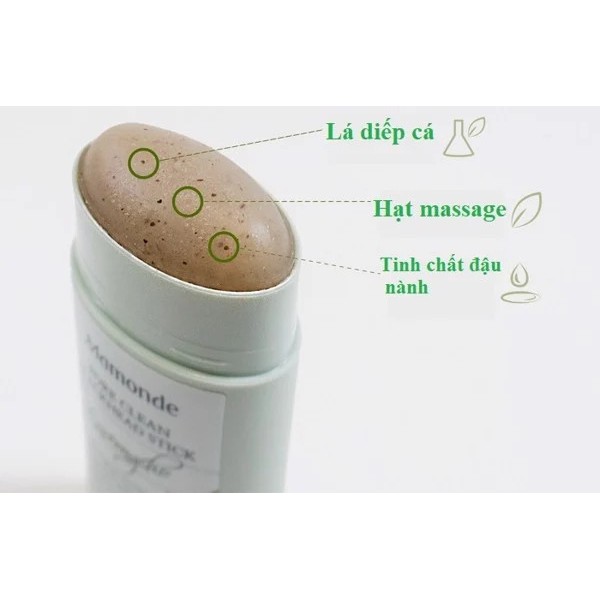 Thanh Sáp Làm Sạch Mụn Đầu Đen Và Ngăn Ngừa Mụn, Thu Nhỏ Lỗ Chân Lông Mamonde Pore Clean Stick (18g)