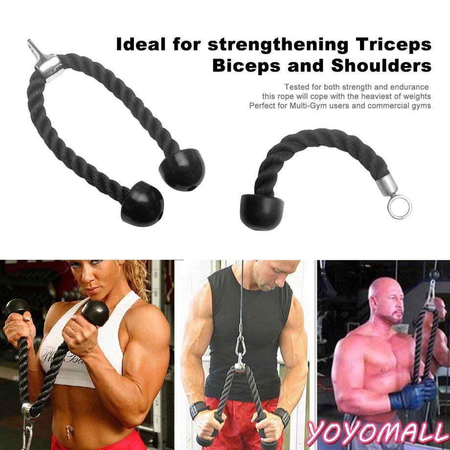 Dây Cáp Nylon Chịu Lực Nặng Hỗ Trợ Luyện Tập Gym / Thể Hình