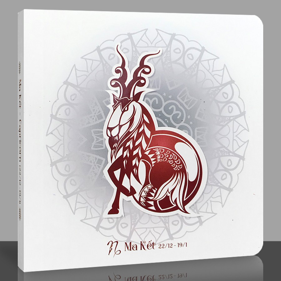 Notebook - 12 cung hoàng đạo - Ma Kết