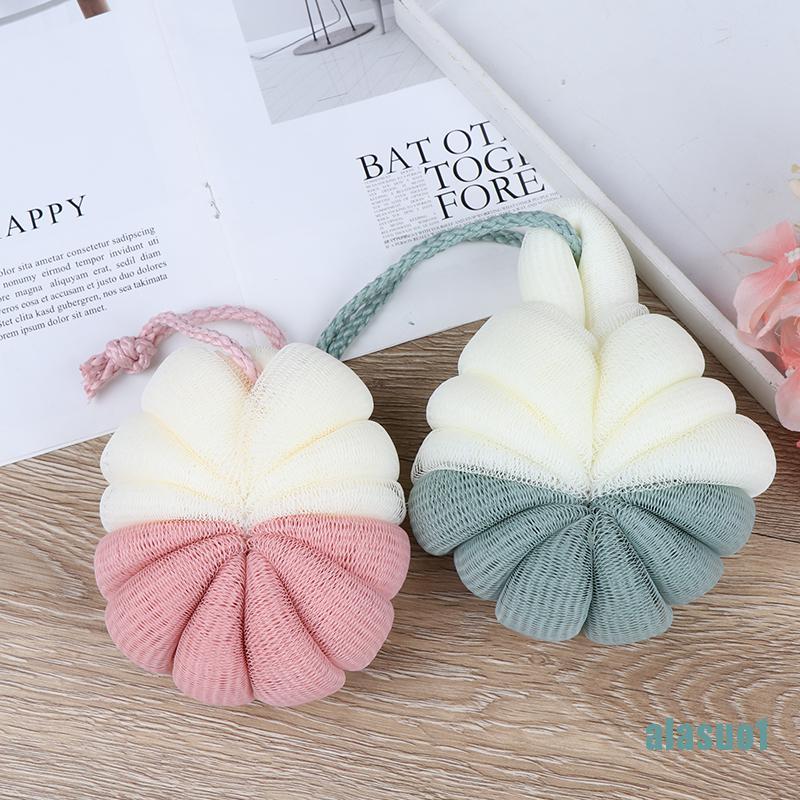 Bông Tắm Cotton Lưới Siêu Mềm Tẩy Tế Bào Chết 1 Cái